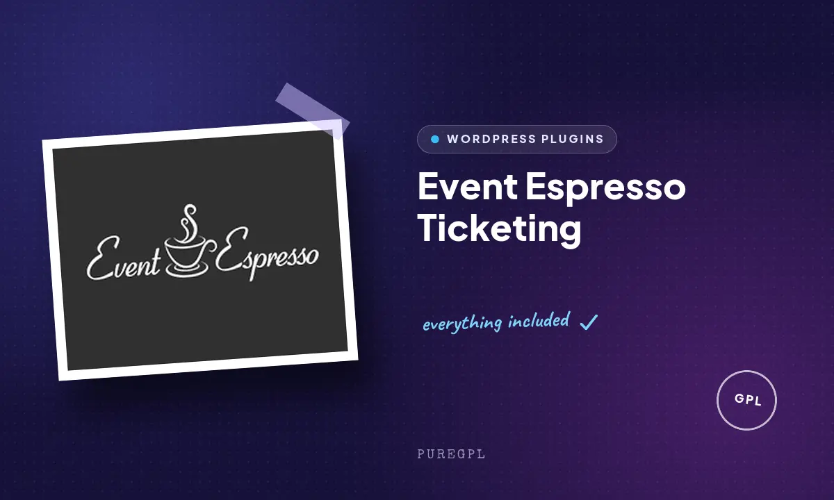 Event espresso | Ticketing