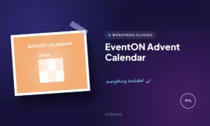 eventon advent calendar