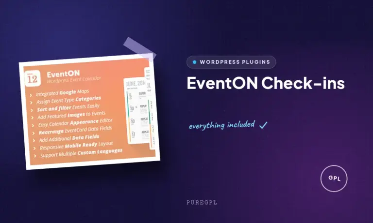 eventon check ins