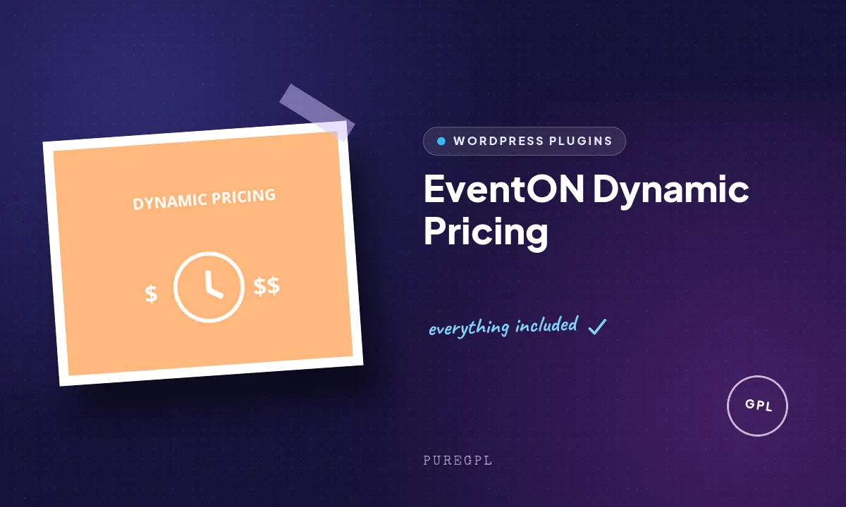 Eventon | Dynamic Pricing