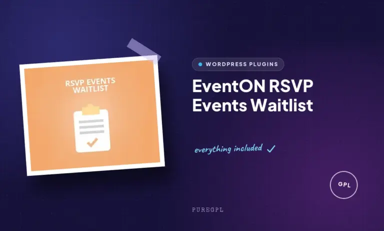 eventon rsvp events waitlist
