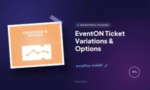 eventon ticket variations options