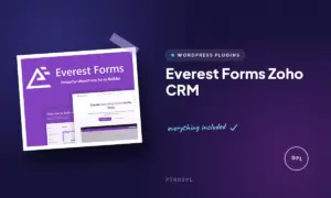 everest forms zoho crm
