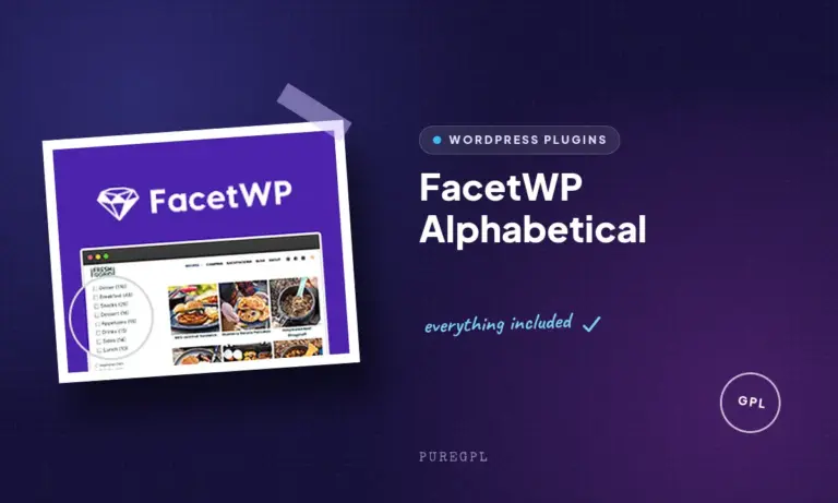 facetwp alphabetical