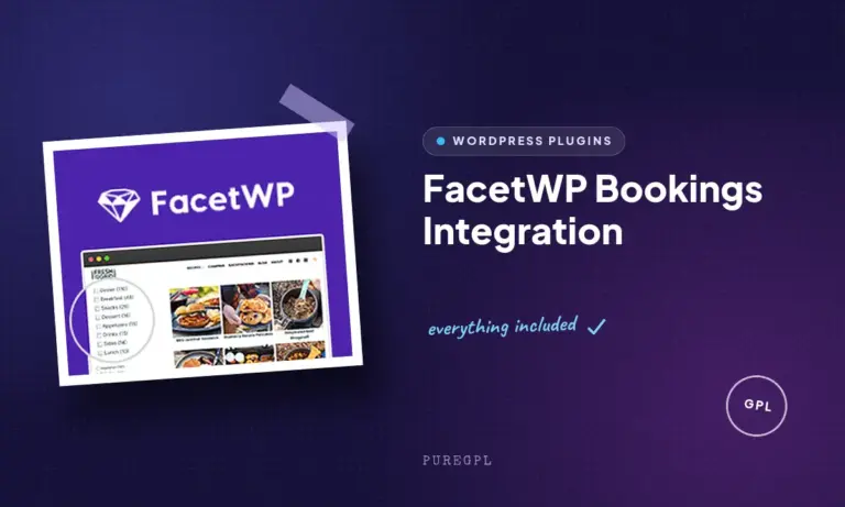 facetwp bookings integration