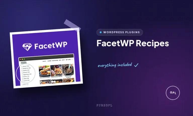 facetwp recipes