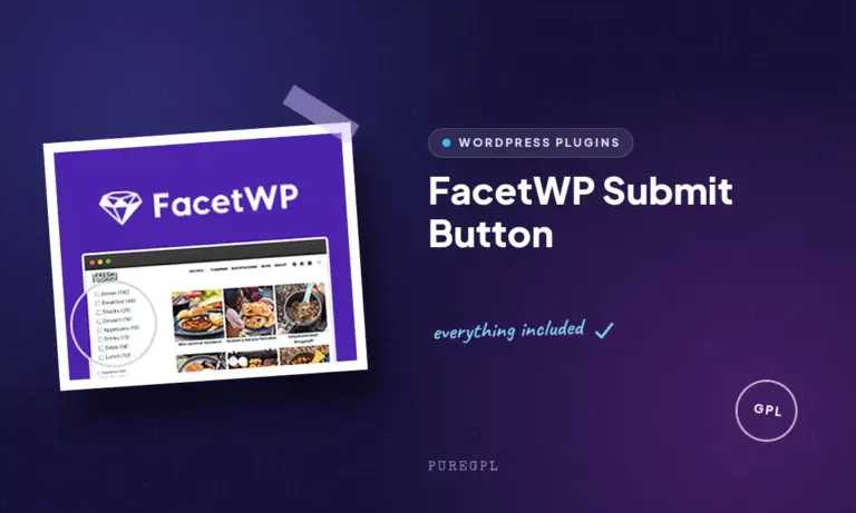 facetwp submit button