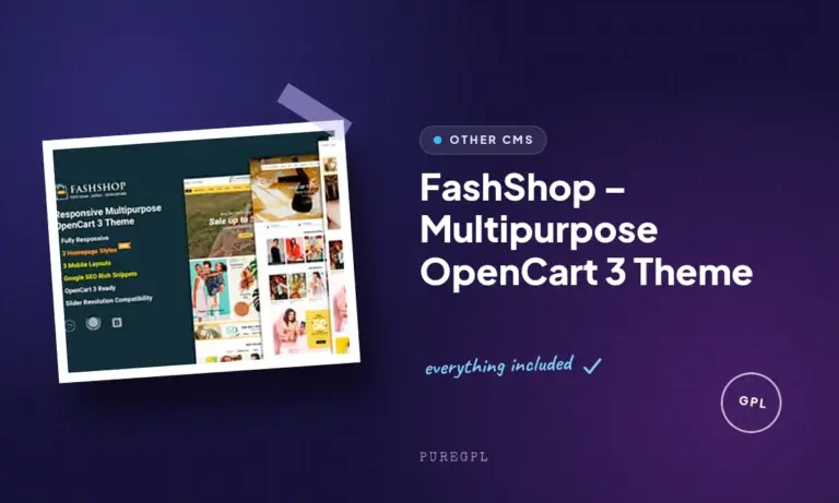 fashshop multipurpose opencart 3 theme