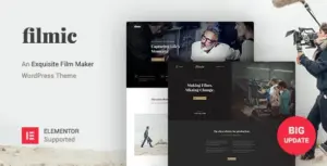 Filmic – Movie Studio & Film Maker WordPress Theme