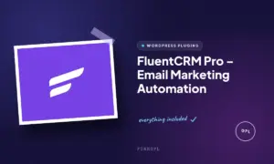 fluentcrm pro email marketing automation