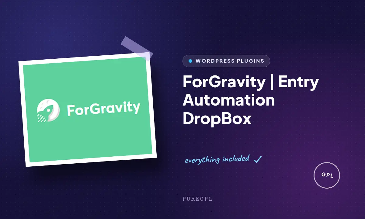 ForGravity | Entry Automation Dropbox Extension