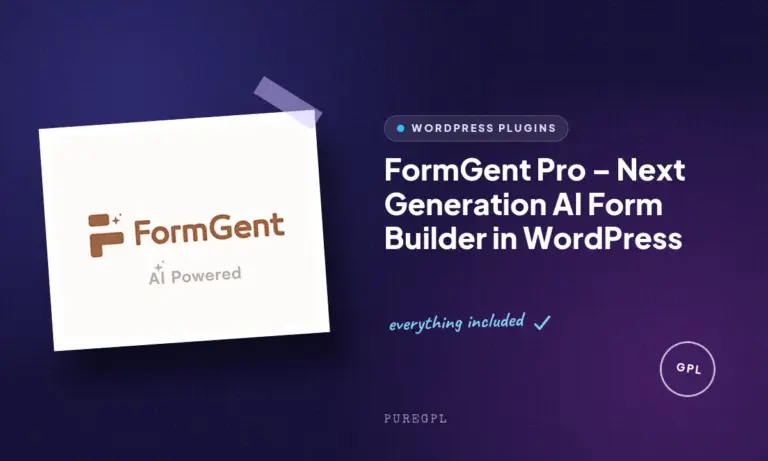 formgent pro next generation ai form builder in wordpress