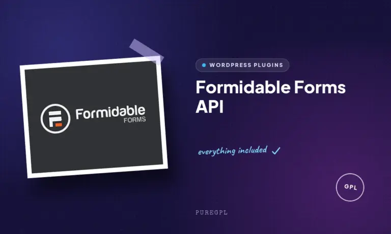 formidable forms api