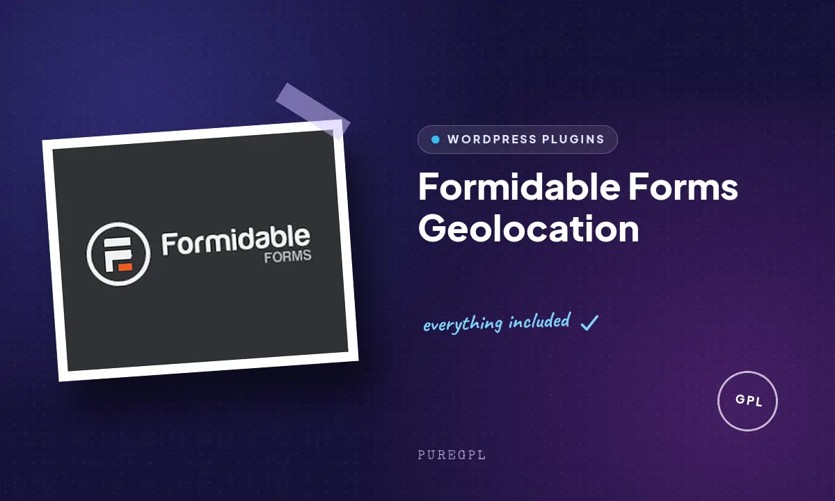 Formidable forms | Geolocation