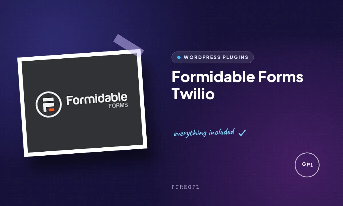 Formidable forms | Twilio