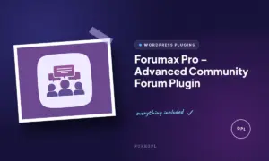 forumax pro advanced community forum plugin