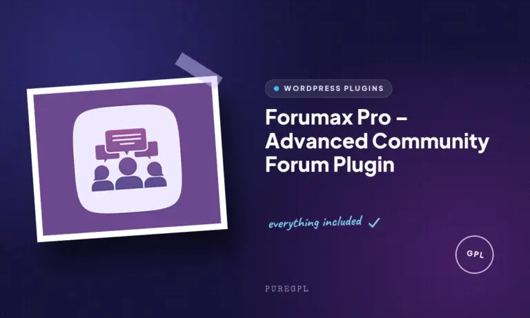 forumax pro advanced community forum plugin