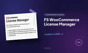 fs woocommerce license manager