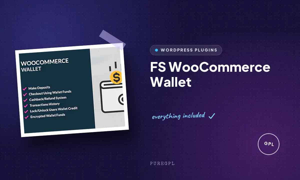 Codecanyon | FS WooCommerce Wallet