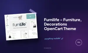 furnilife furniture decorations opencart theme