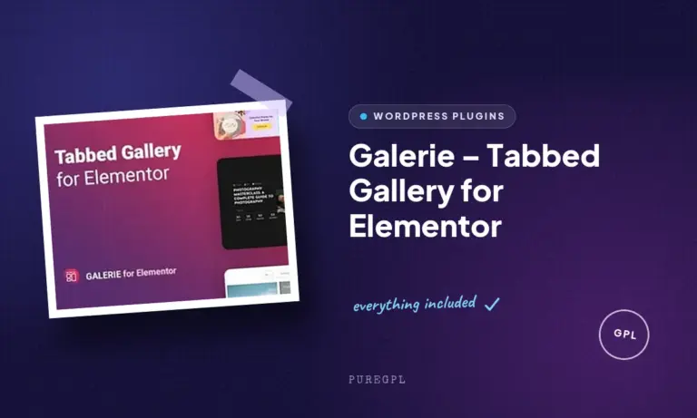 galerie tabbed gallery for elementor