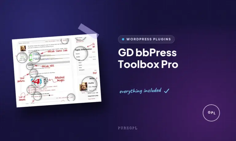 gd bbpress toolbox pro