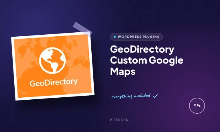 geodirectory custom google maps