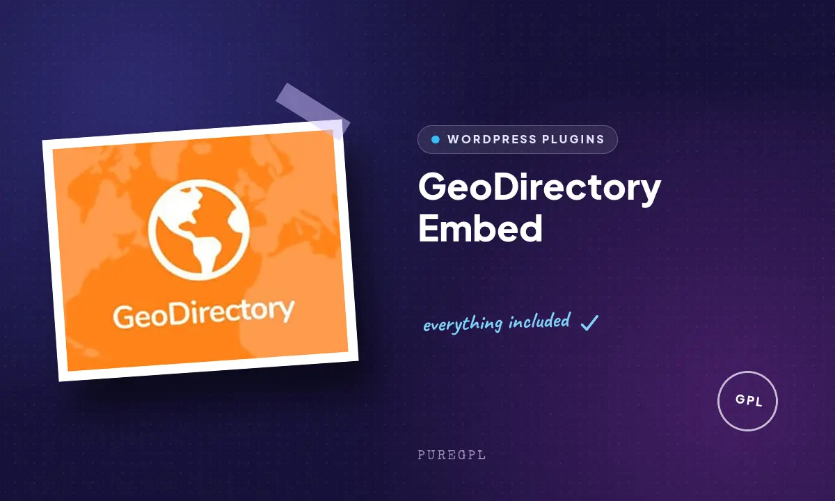 Geodirectory | Embed