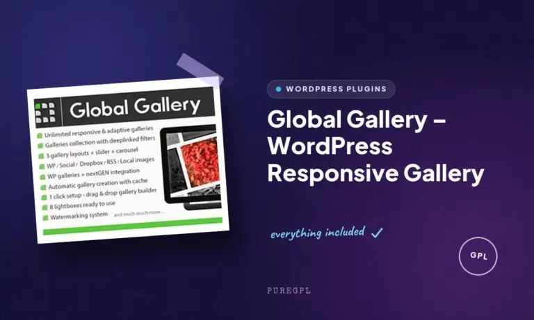 global gallery wordpress responsive gallery