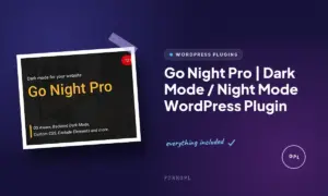 go night pro dark mode night mode wordpress plugin