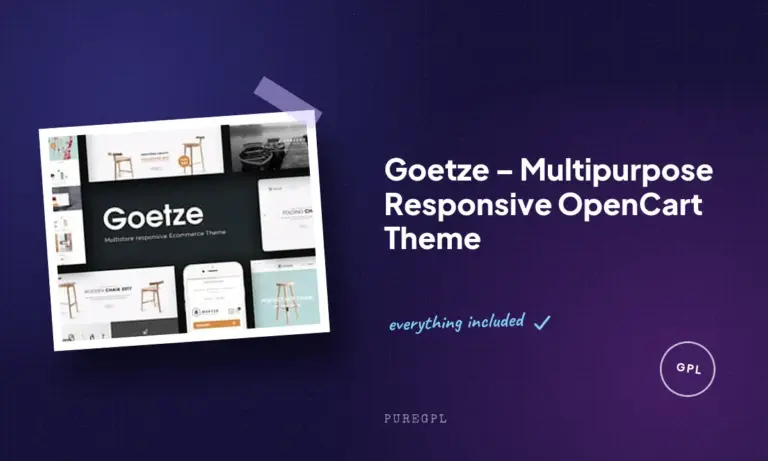goetze multipurpose responsive opencart theme