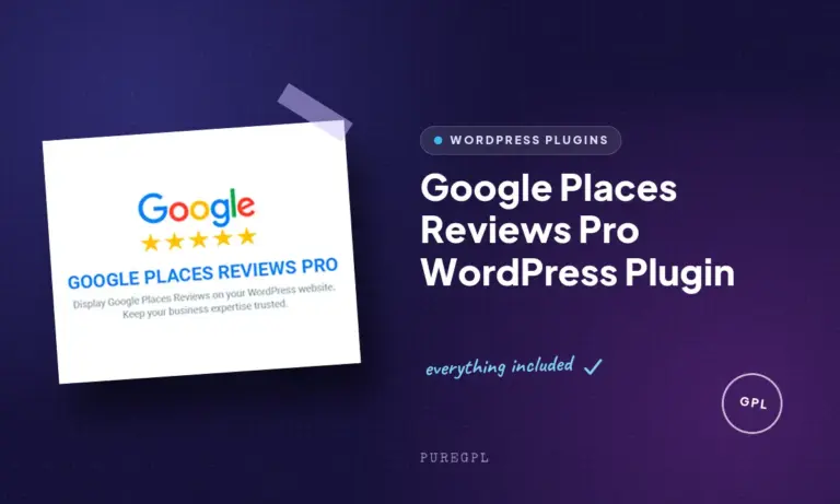 google places reviews pro wordpress plugin