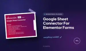 google sheet connector for elementor forms