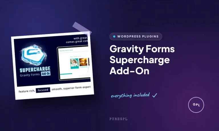 gravity forms supercharge add on
