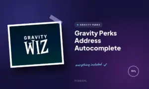 gravity perks address autocomplete