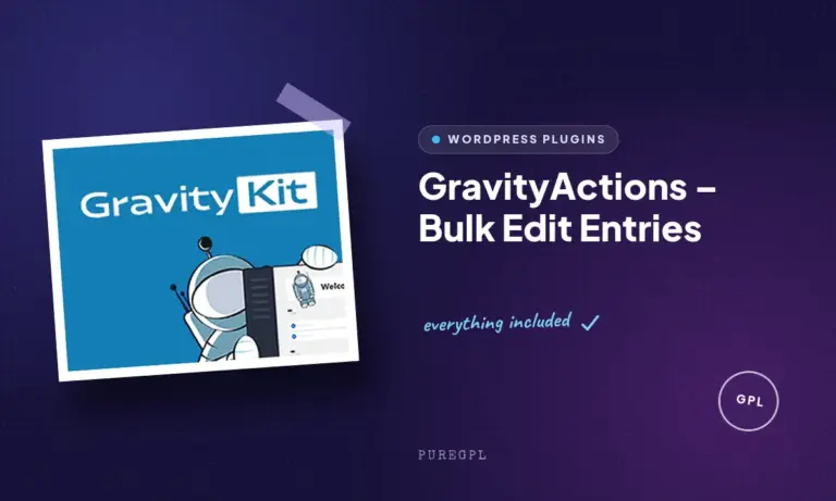 gravityactions bulk edit entries