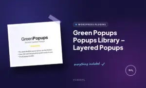 green popups popups library layered popups