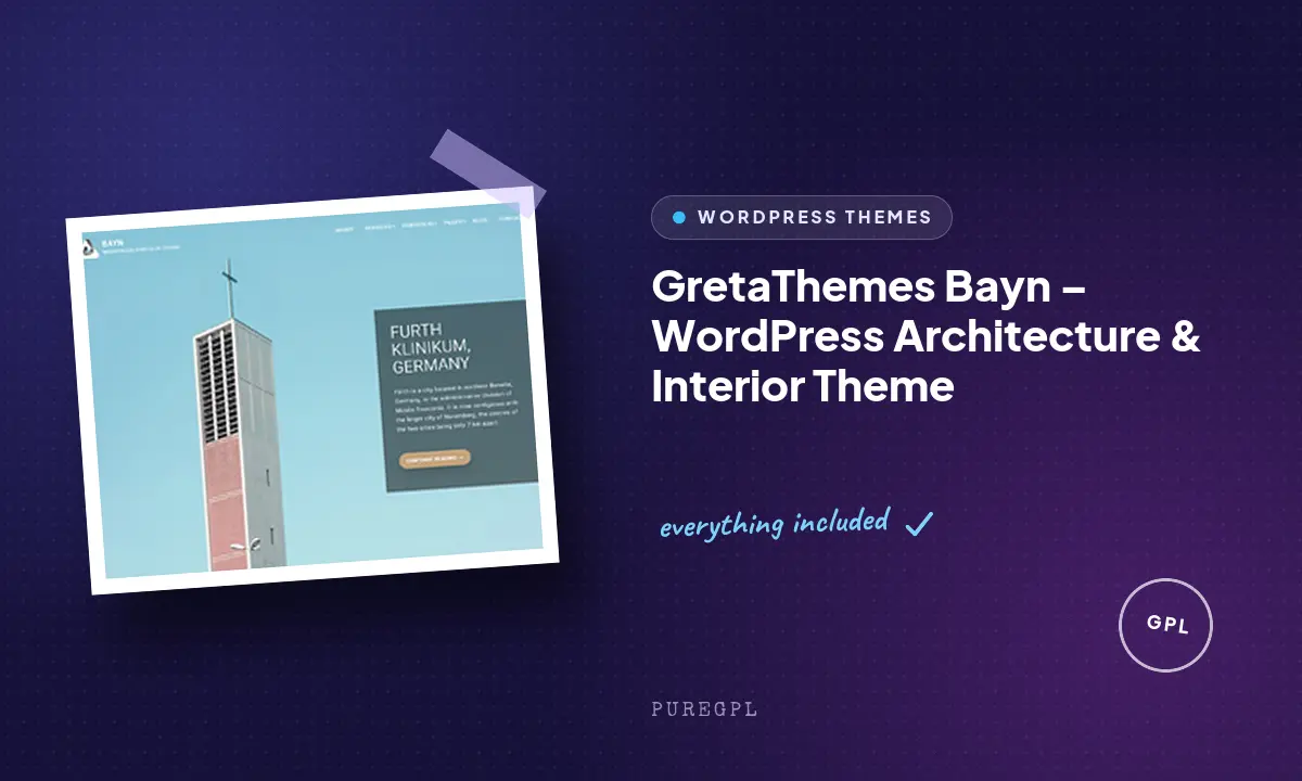 Bayn – WordPress Architecture & Interior Theme