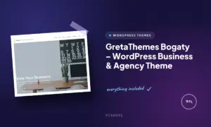 gretathemes bogaty wordpress business agency theme