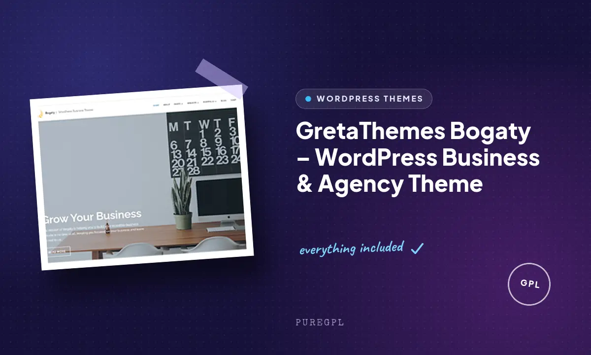 Bogaty – WordPress Business & Agency Theme