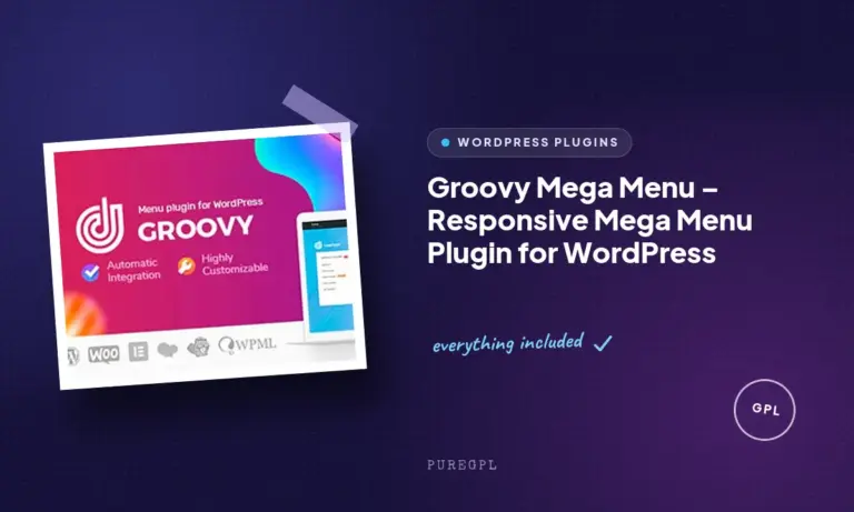 groovy mega menu responsive mega menu plugin for wordpress