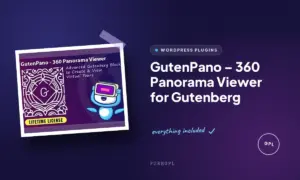 gutenpano 360 panorama viewer for gutenberg