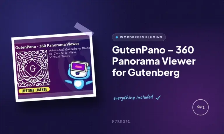gutenpano 360 panorama viewer for gutenberg