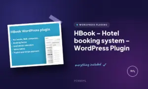 hbook hotel booking system wordpress plugin