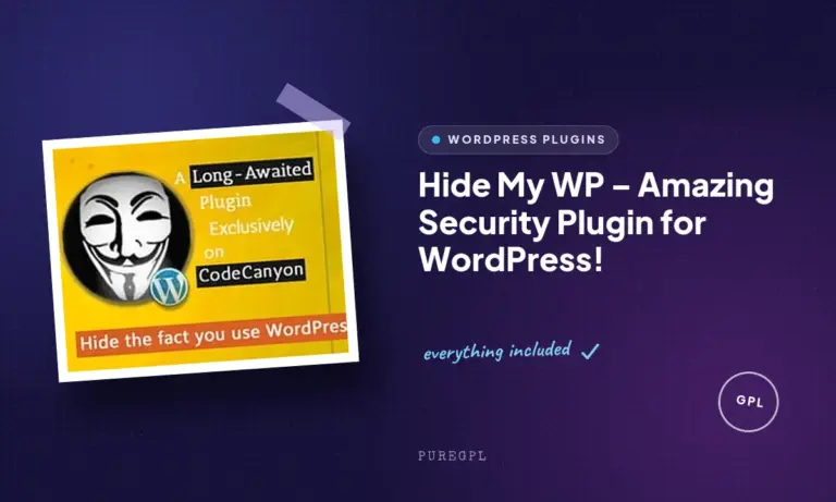 hide my wp amazing security plugin for wordpress