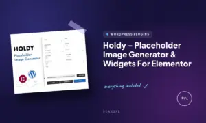 holdy placeholder image generator widgets for elementor