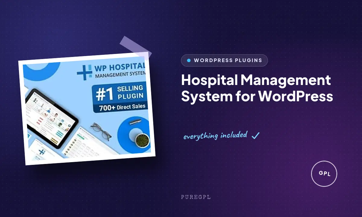 Hospital Management System for WordPress
