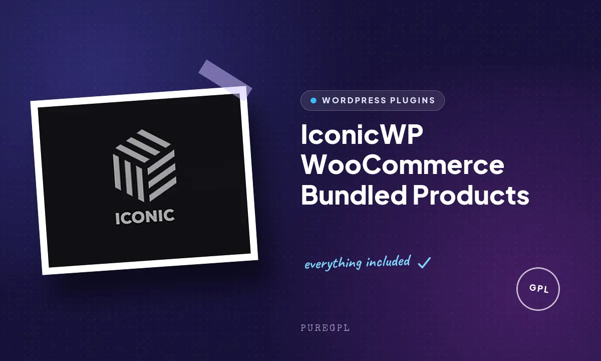 Iconicwp | WooCommerce Bundled Products