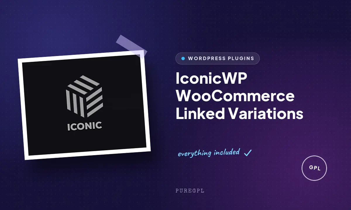 Iconicwp | WooCommerce Linked Variations