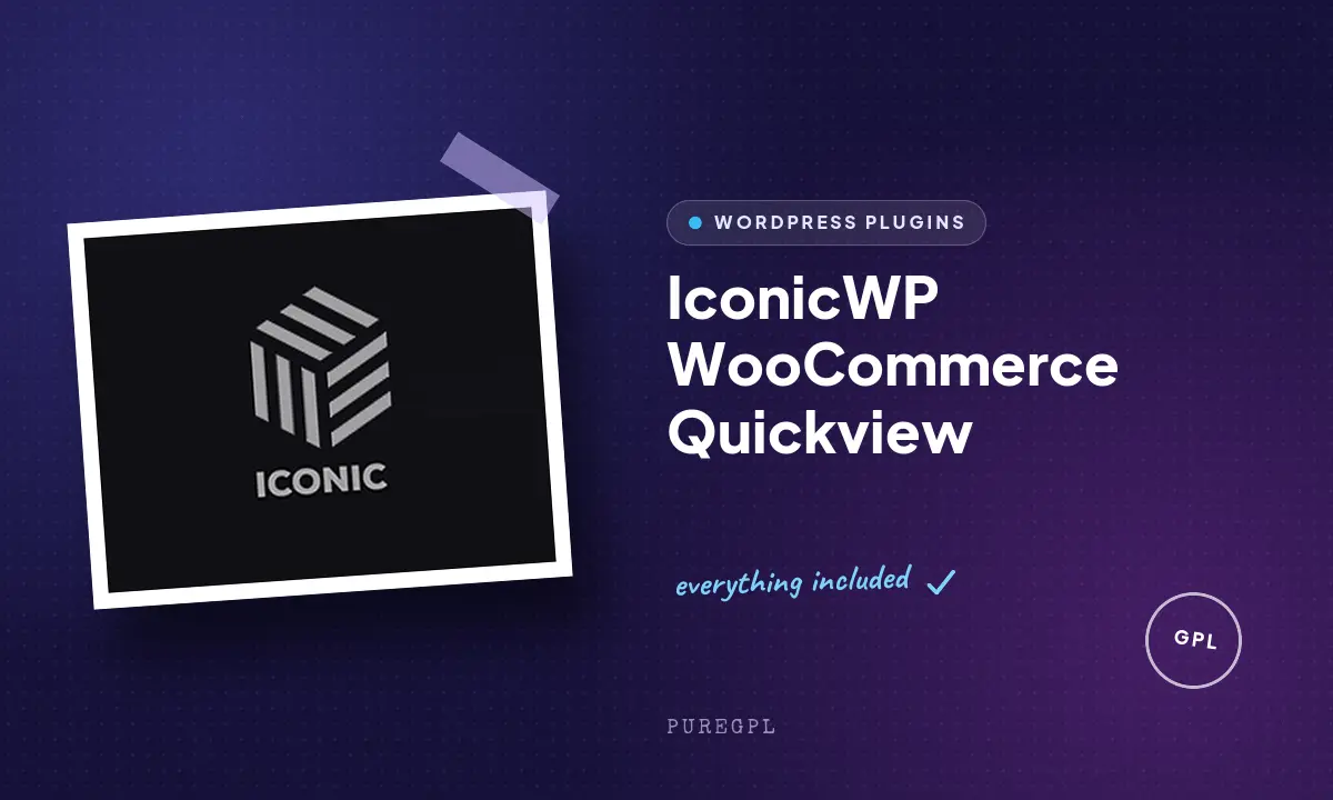 Iconicwp | WooCommerce Quickview